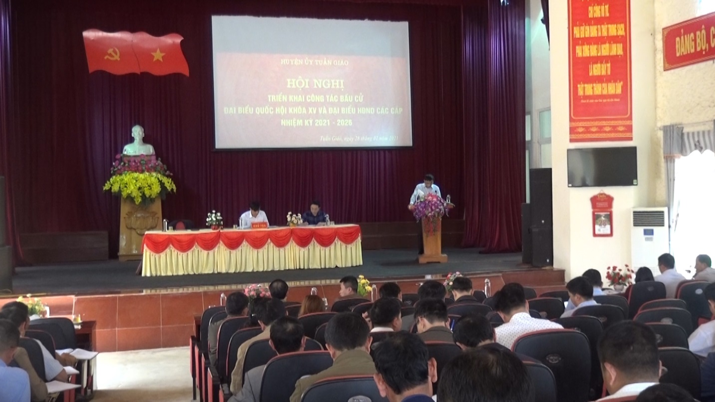 Hội nghị triển khai công tác bầu cử đại biểu quốc hội khóa XV và đại biểu HĐND các cấp nhiệm kỳ 2021 - 2026.