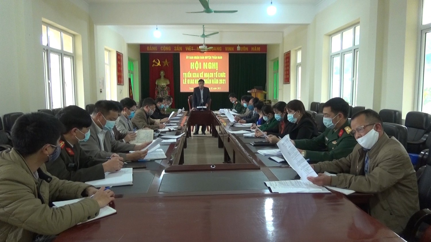 Hội nghị triển khai Kế hoạch tổ chức Lễ giao nhận quân năm 2021