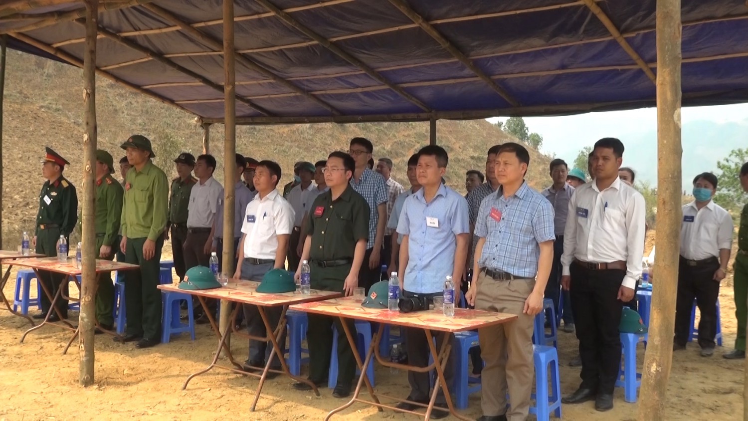 Diễn tập chiến đấu phòng thủ xã Pú Xi năm 2021