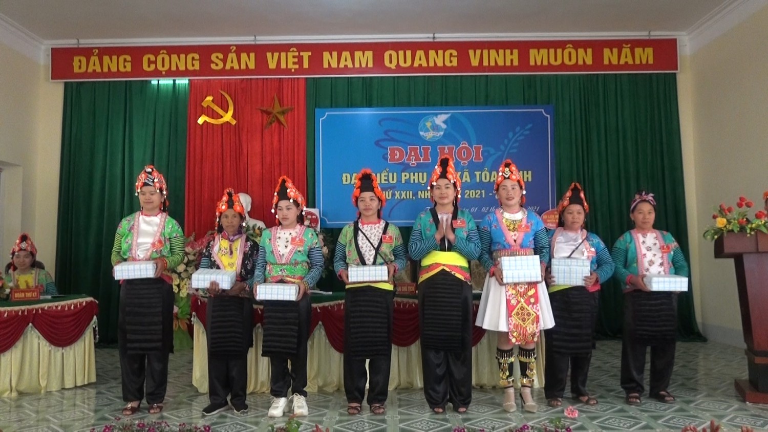 Đại hội đại biểu Hội LHPN xã Tỏa Tình