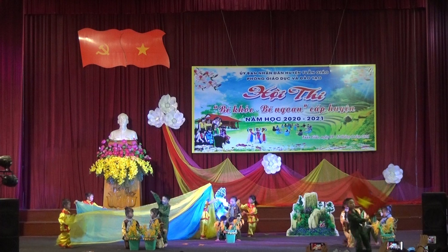 Ghi nhận từ Hội thi Bé khỏe bé ngoan huyện Tuần Giáo