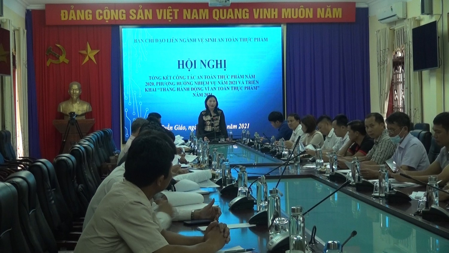 Hội nghị tổng kết công tác An toàn thực phẩm năm 2020