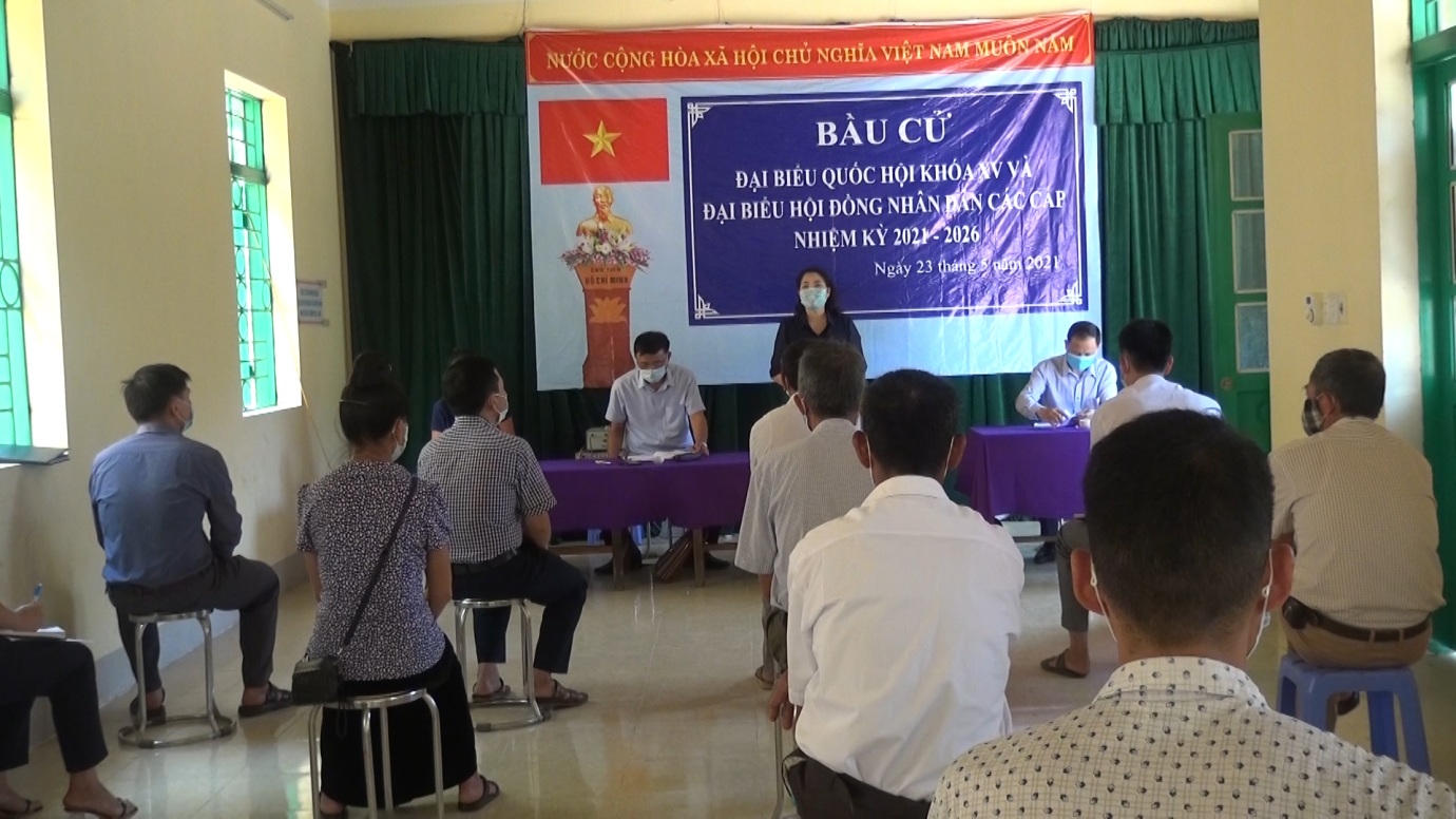 Cử tri xã Quài Cang đặt nhiều kỳ vọng vào các ứng cử viên