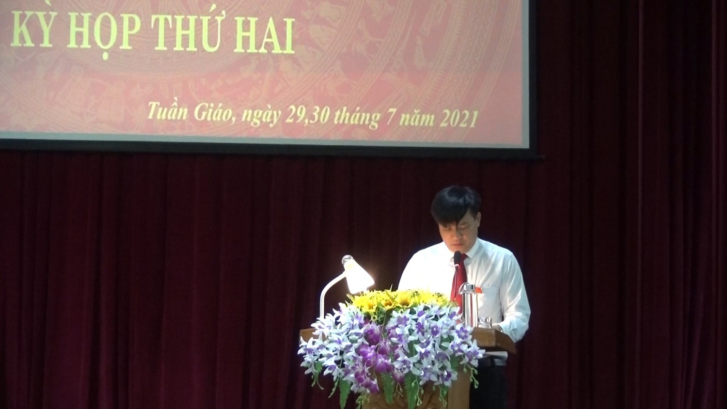 Khai mạc kỳ họp thứ 2 HĐND huyện Tuần Giáo khóa XXI, nhiệm kỳ 2021 – 2026