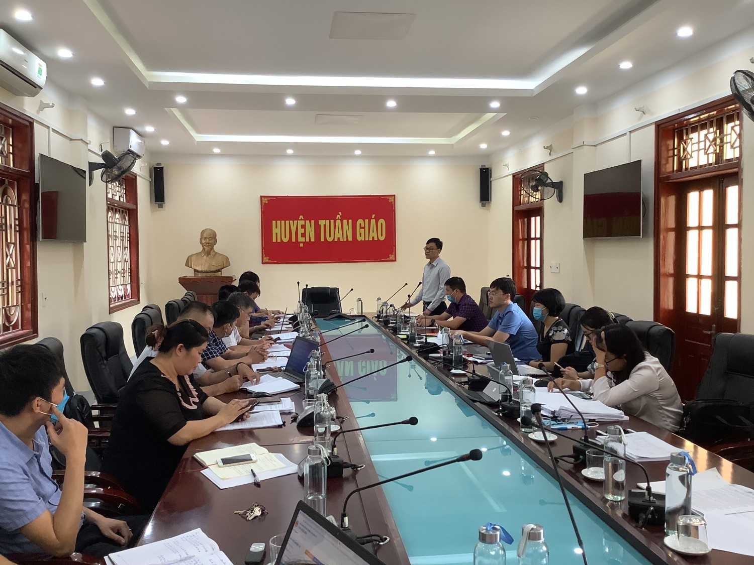 Đoàn Kiểm tra công tác cải cách hành chính số 2 làm việc tại huyện Tuần Giáo