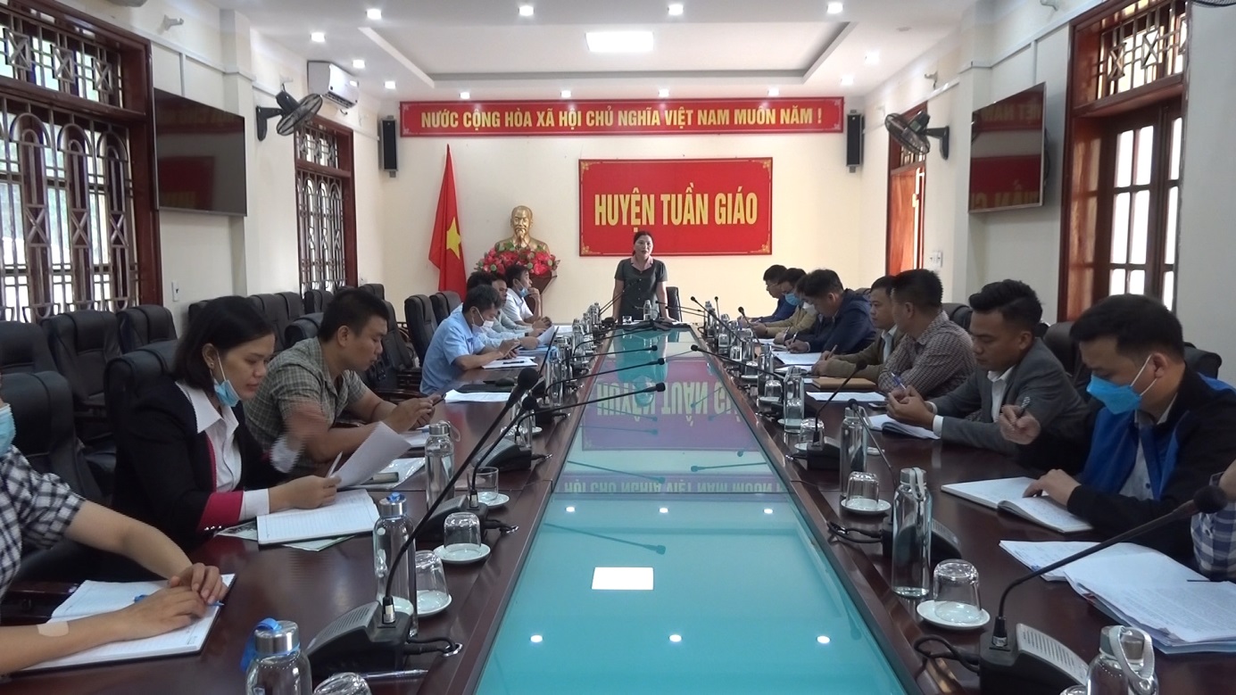 Họp thống nhất nội dung triển khai phát triển HTX Mắc ca giai đoạn 2021 – 2022 trên địa bàn huyện Tuần Giáo