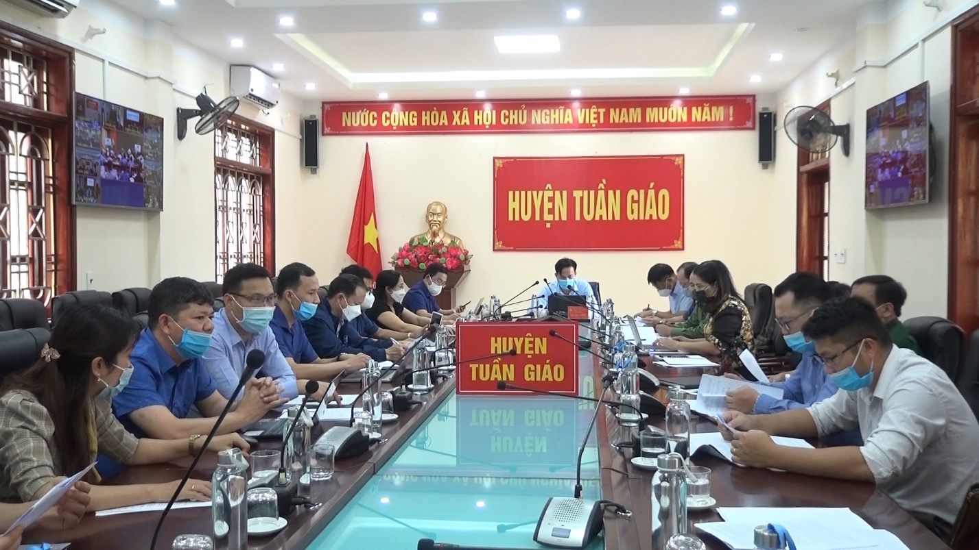 Hội nghị trực tuyến về công tác phòng chống dịch Covid-19