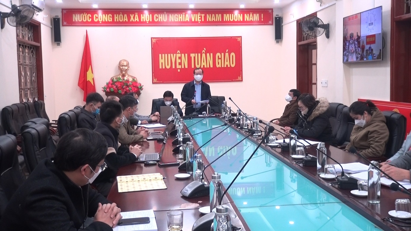 TTCH phòng, chống dịch bệnh Covid-19 tỉnh tổ chức Hội nghị trực tuyến về công tác Phòng, chống dịch hiệu quả để người dân đón tết an toàn