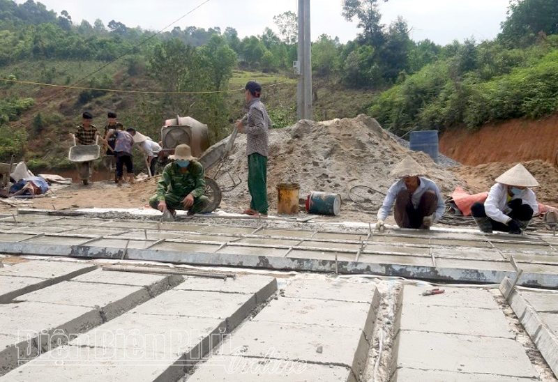 Tuần Giáo nỗ lực giải ngân vốn đầu tư công