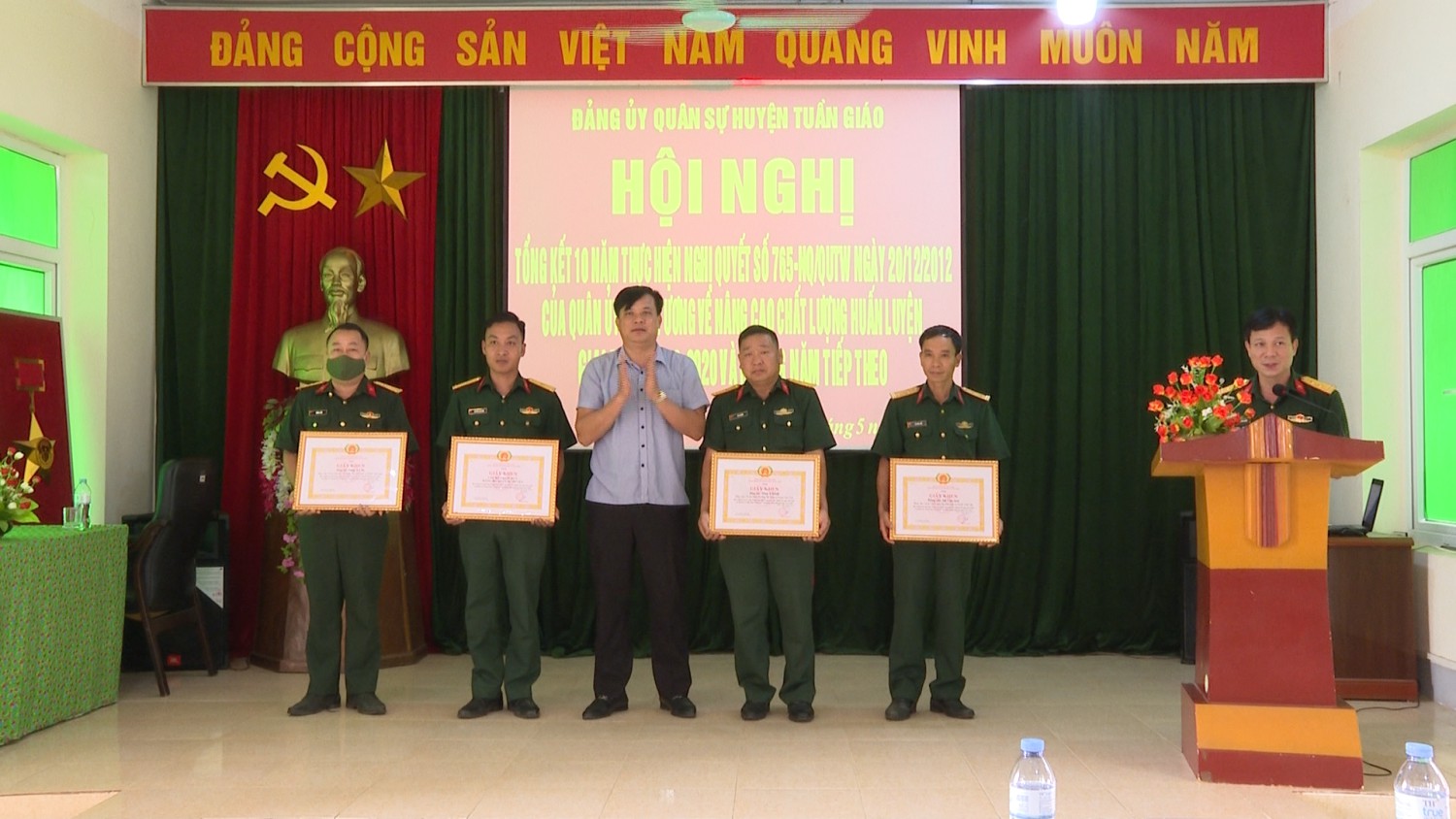 Tổng kết 10 năm thực hiện Nghị quyết 765 của Quân ủy Trung ương