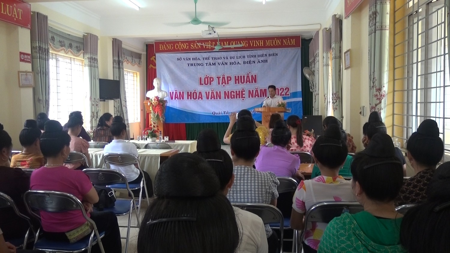 Khai mạc lớp tập huấn nghiệp vụ văn hoá văn nghệ năm 2022 tại 2 xã Ta Ma và Quài Tở