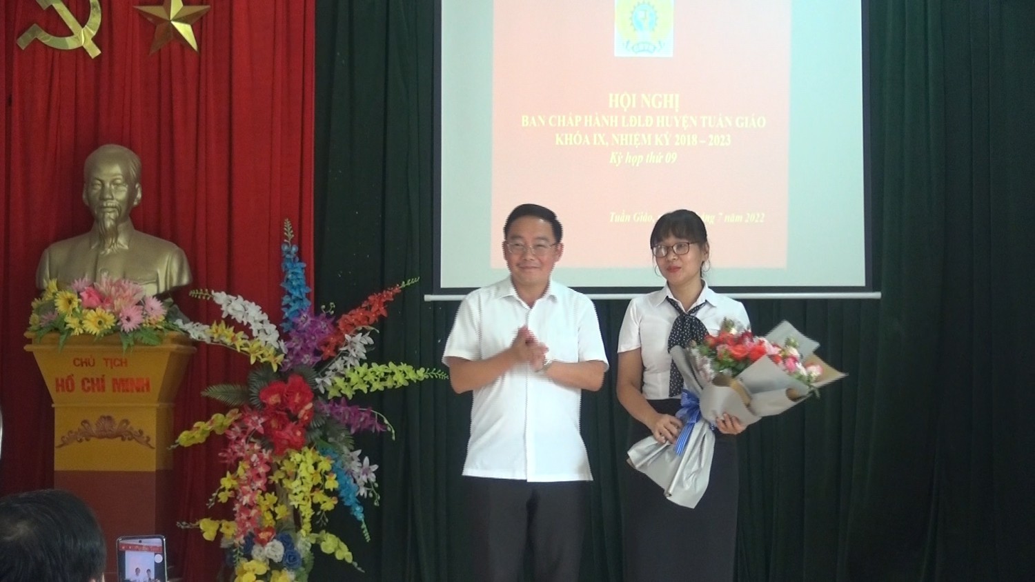 Hội nghị BCH LĐLĐ huyện Tuần Giáo lần thứ 9, Khoá IX, nhiệm kỳ 2018-2023