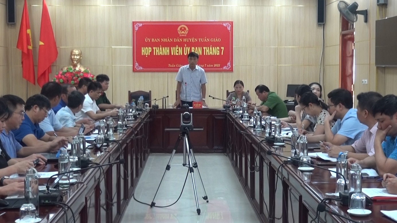 Họp thành viên Ủy ban tháng 7 năm 2022