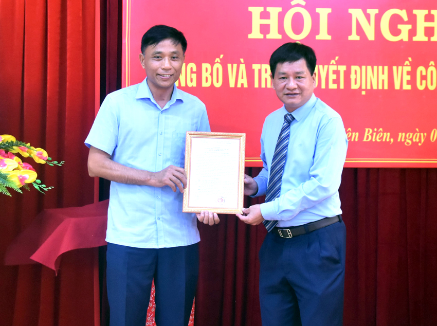 Ông Vũ Văn Đức giữ chức vụ Phó Giám đốc Sở Lao động - Thương binh và Xã hội