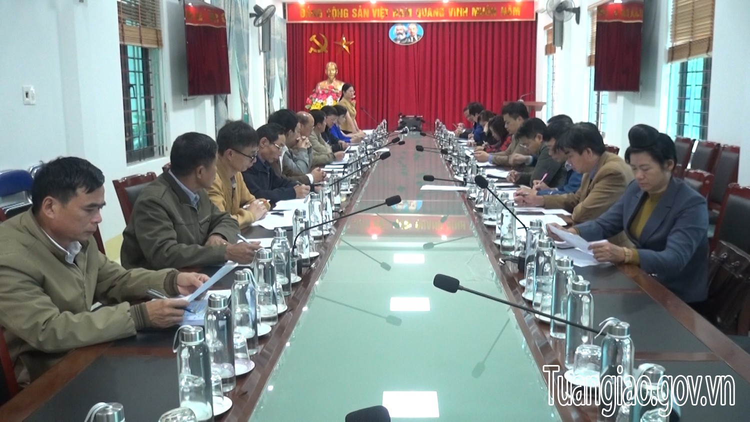 Đoàn kiểm tra Chương trình “Mái ấm nghĩa tình an sinh xã hội” tỉnh làm việc tại huyện Tuần Giáo