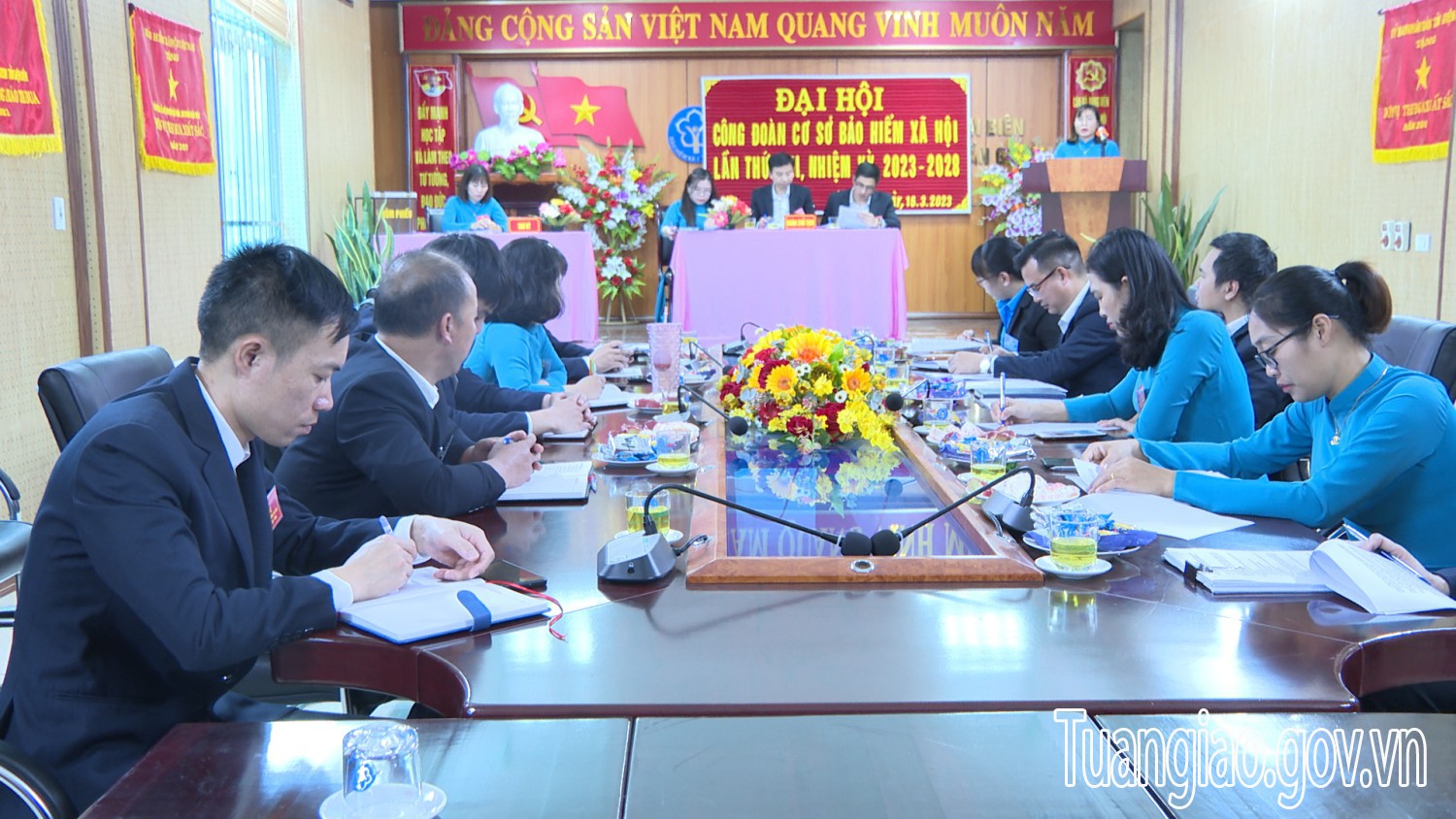 Đại hội Công đoàn cơ sở BHXH huyện lần thứ VIII, nhiệm kỳ 2023-2028