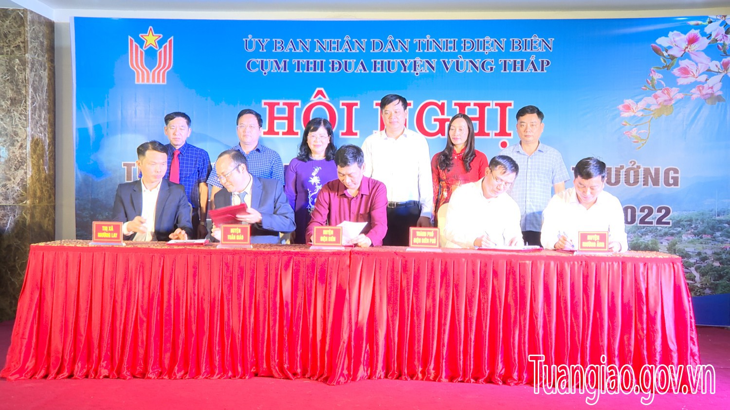 Hội nghị tổng kết Cụm thi đua vùng thấp tỉnh Điện Biên năm 2022 thành công tốt đẹp