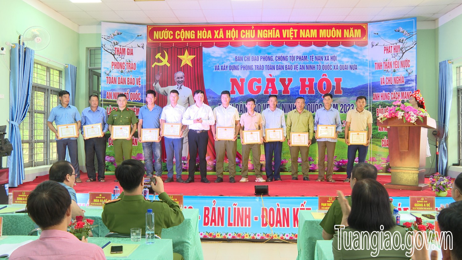 Tuần Giáo tổ chức Ngày hội điểm “Ngày hội toàn dân bảo vệ an ninh Tổ quốc” năm 2023