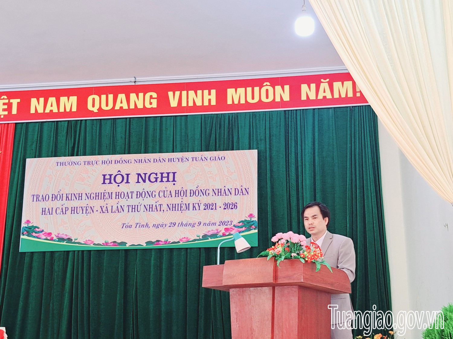 Hội nghị trao đổi kinh nghiệm hoạt động của HĐND 2 cấp huyện - xã lần thứ Nhất, nhiệm kỳ 2021 – 2026 thành công tốt đẹp