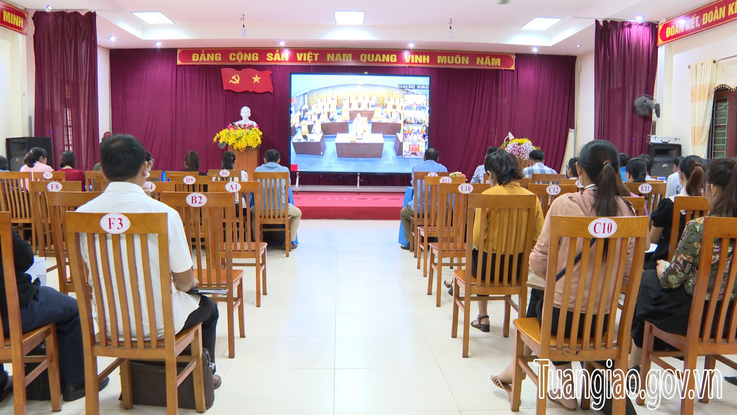 Tập huấn nghiệp vụ về công tác cải cách, kiểm soát thủ tục hành chính