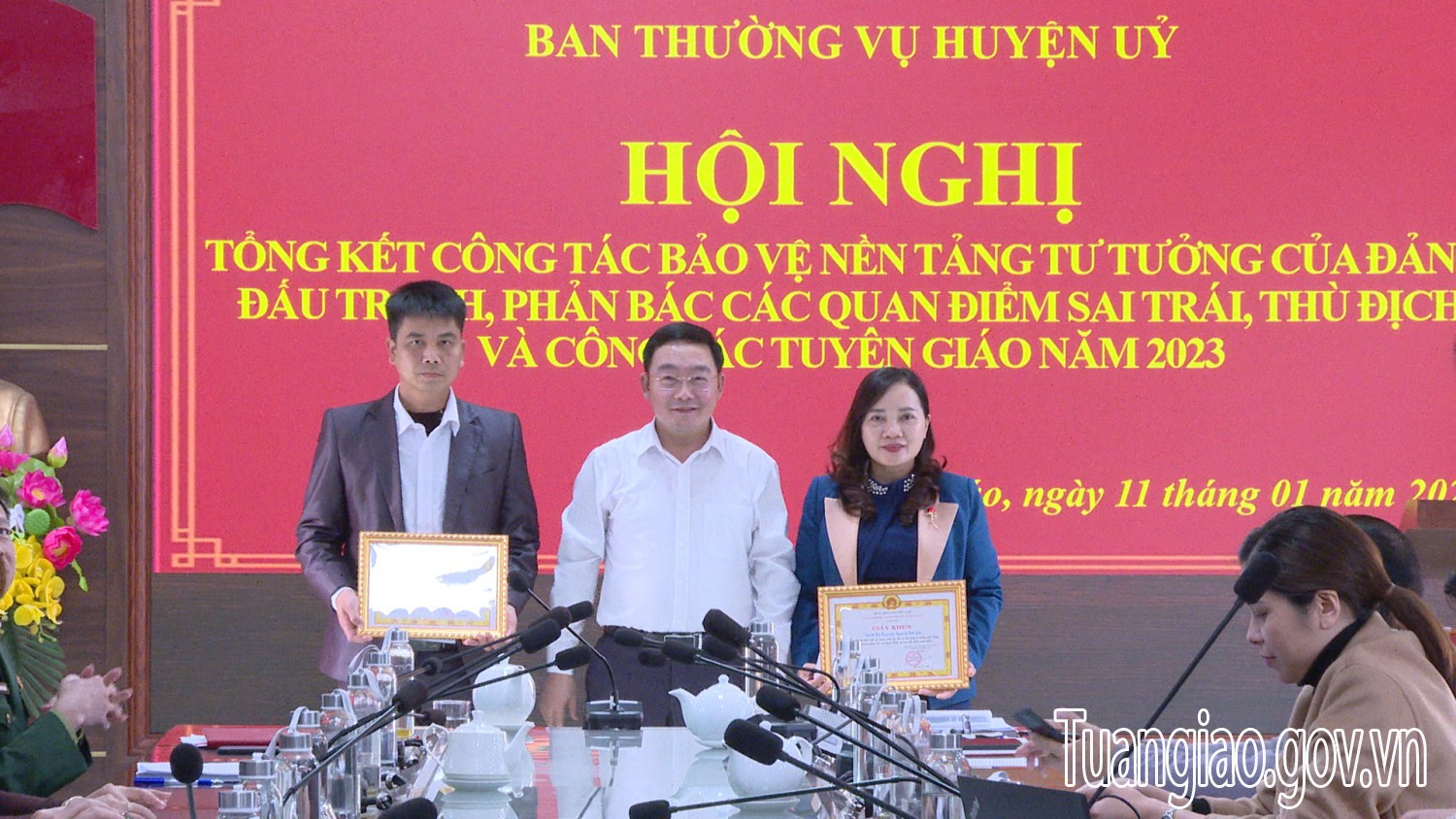Hội nghị tổng kết công tác Bảo vệ nền tảng tư tưởng của Đảng, đấu tranh, phản bác các quan điểm sai trái, thù địch và công tác Tuyên giáo năm 2023