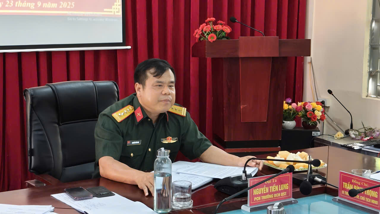 BỘ CHỈ HUY QUÂN SỰ TỈNH ĐIỆN BIÊN KIỂM TRA CÔNG TÁC QUỐC PHÒNG, QUÂN SỰ ĐỊA PHƯƠNG TẠI XÃ PÚ NHUNG