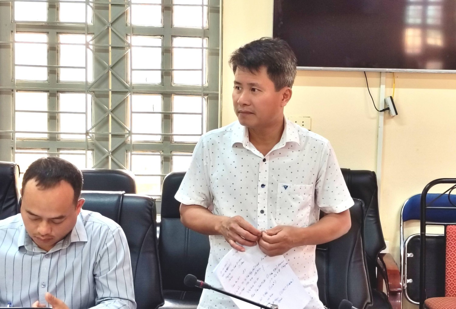 UBND xã Pú Nhung tổ chức họp Thành viên tháng 4...
